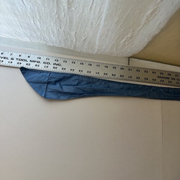 Womens Vintage Kitchen Apron Blue Yellow Floral Tie Back At Waist Cotton Retro - Picture 3 of 8